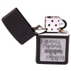 Зажигалка Zippo Pewter Emblem / Black Crackle