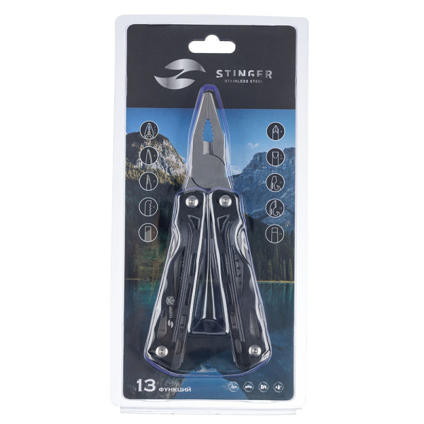 Мультитул Stinger MT-874A-FB