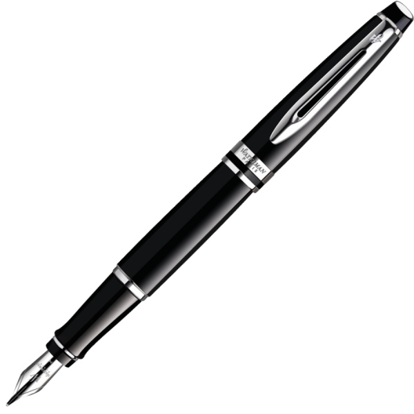 Ручка перьевая Waterman EXPERT 3 BLACK LAQUE СT F