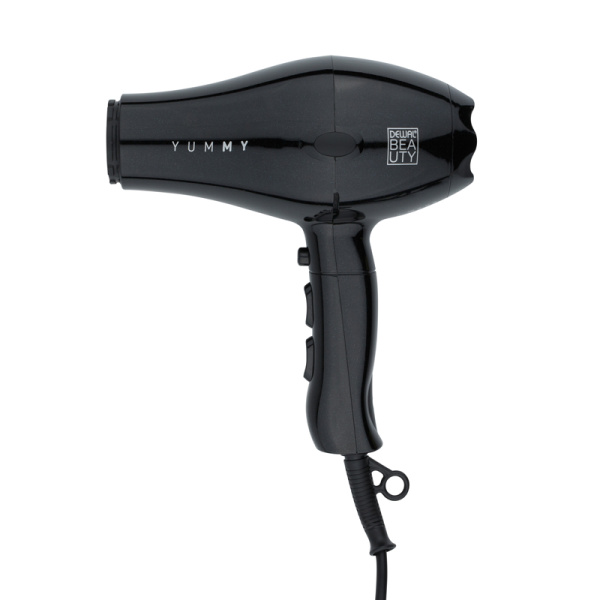 Фен DEWAL BEAUTY YumMy Black HD1000-Black