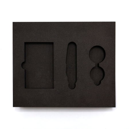 Ложемент ЭВАлюция под заказ 2 слоя (5мм+10мм), чёрный