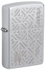 Зажигалка ZIPPO Mosaic с покрытием Satin Chrome 29912