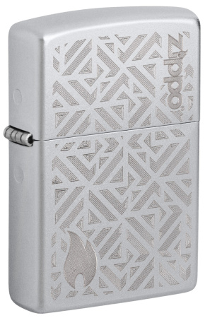 Зажигалка ZIPPO Mosaic с покрытием Satin Chrome 29912