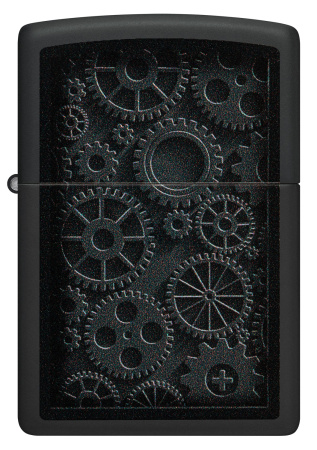 Зажигалка ZIPPO Steampunk с покрытием Black Matte 48999