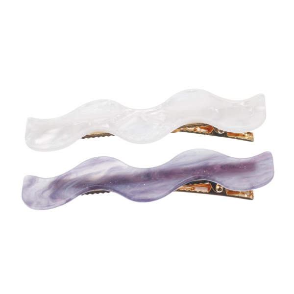 Заколка для волос Dewal Beauty 2 шт/ уп. 3008BD