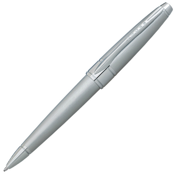 Ручка шариковая Cross APOGEE-BRUSHED CHROME
