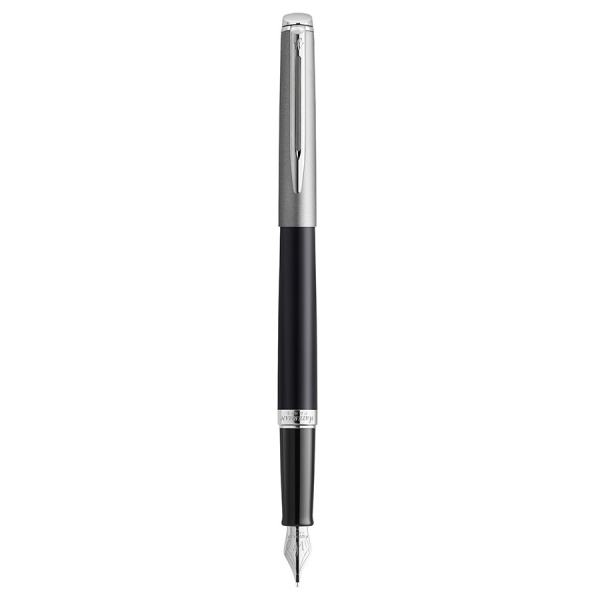 Перьевая ручка Waterman Hemisphere - Matte SS Black CT