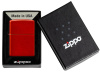Зажигалка ZIPPO Classic с покрытием Metallic Red 49475
