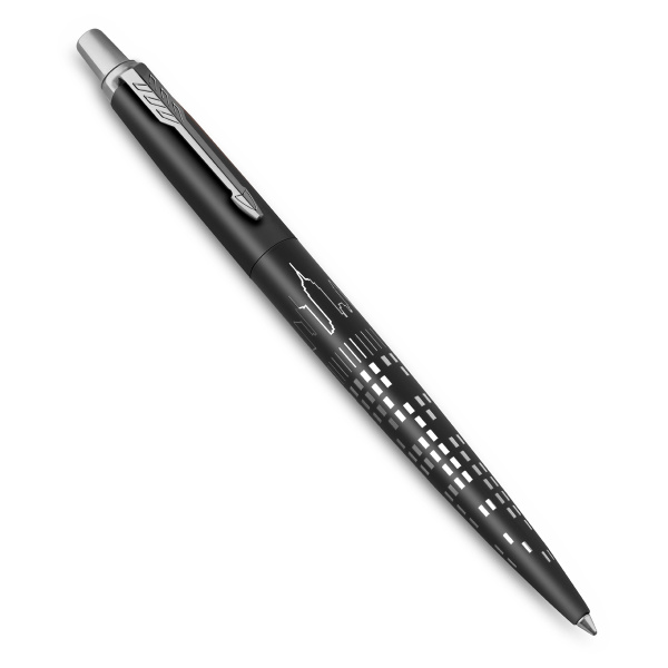 Ручка шариковая Parker "Jotter New York Black CT" черная, 1,0мм