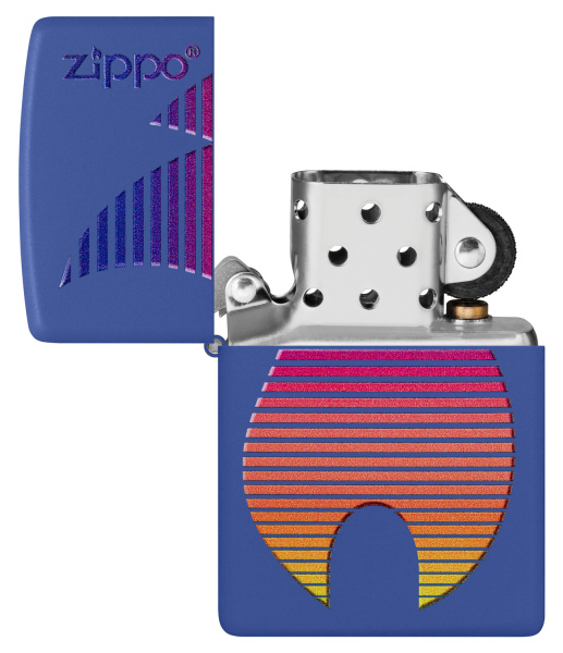 Зажигалка ZIPPO Classic с покрытием Royal Blue Matte 48996