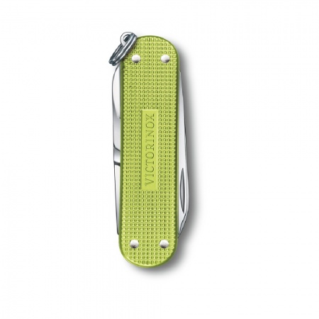 Нож-брелок Classic SD Alox Colors Lime Twist VICTORINOX