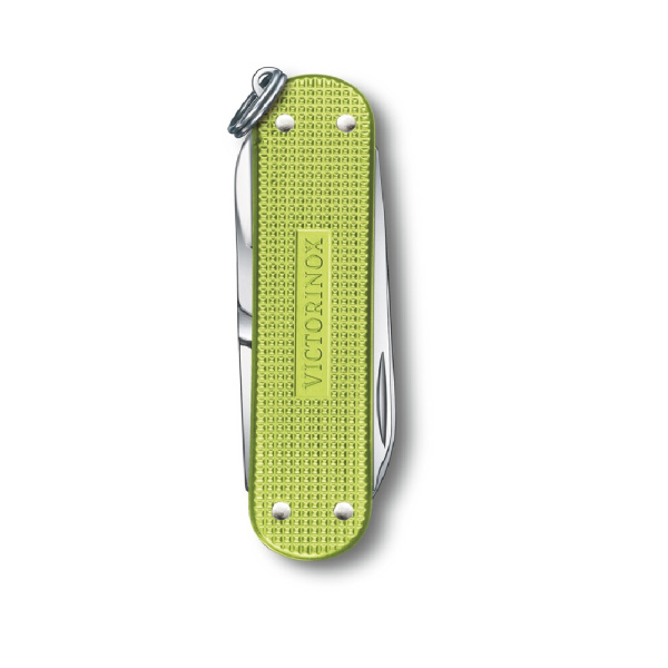 Нож-брелок Classic SD Alox Colors Lime Twist VICTORINOX
