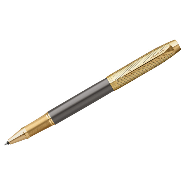 Ручка-роллер Parker IM Premium Pioneers T329 Arrow Grey GT F
