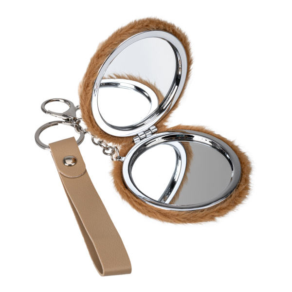 Зеркало Dewal Beauty серия "Капибара" карманное MR-7202