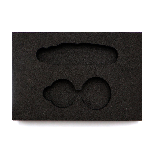 Ложемент ЭВАлюция-1 под заказ 3 слоя (5мм+10мм+10мм), чёрный