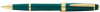Ручка-роллер Cross Bailey Light Polished Green Resin and Gold Tone