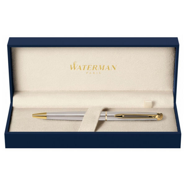 Ручка Waterman шариковая HEMISPHERE STAINLESS STEEL GT