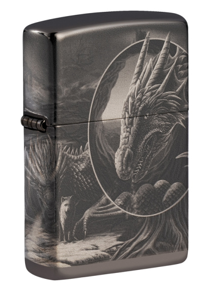 Зажигалка Lisa Parker High Polish Black ZIPPO