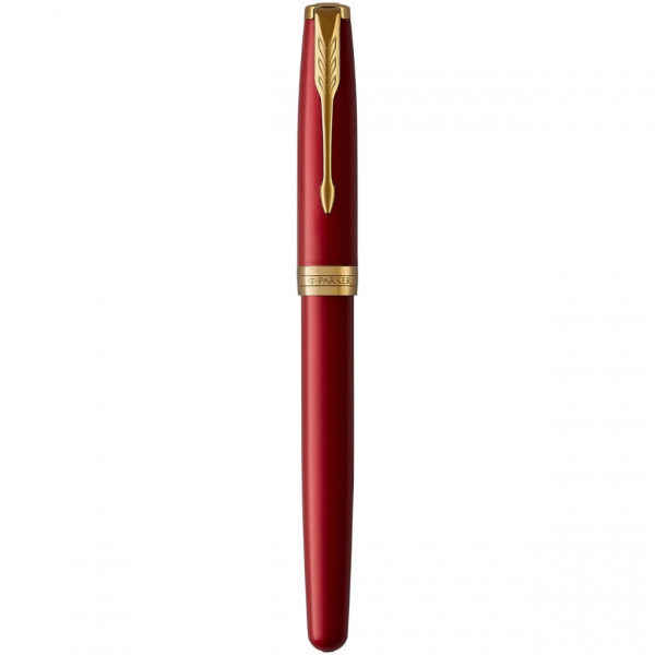 Ручка-роллер Parker Sonnet Core T539 LaqRed GT, F