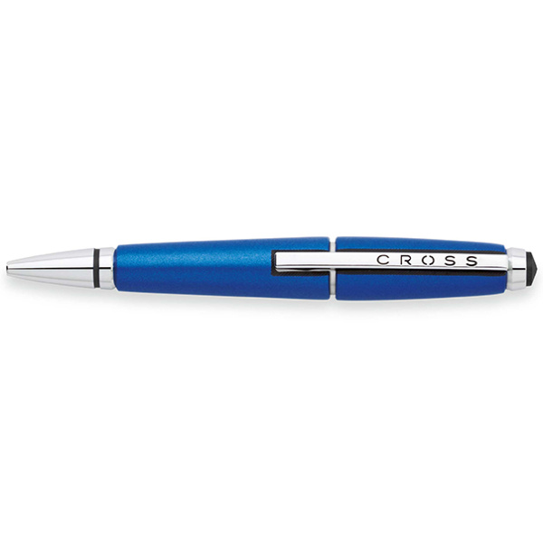 Ручка роллер Cross Edge Blue Chrome