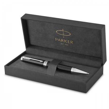 Ручка шариковая Parker "Ingenuity Black СT" черная