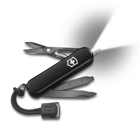 Нож-брелок VICTORINOX Signature Lite Onyx Black 0.6226.31P