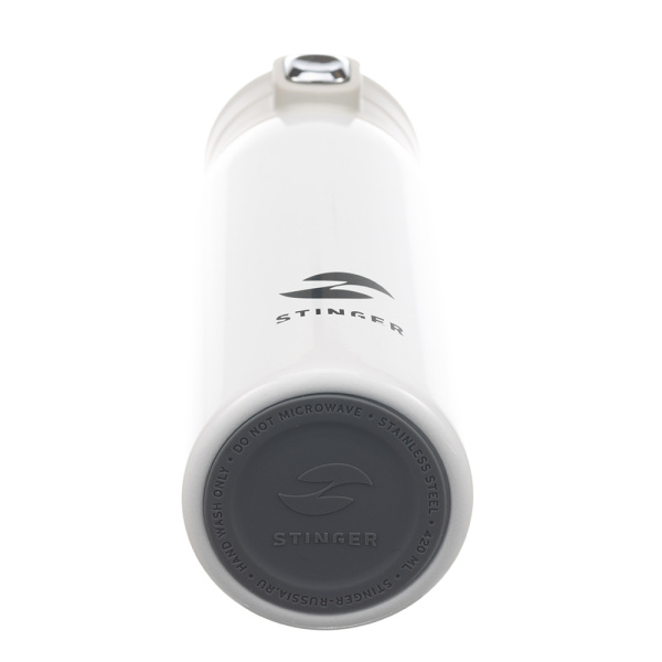 Термокружка Stinger HD-420-83WHT