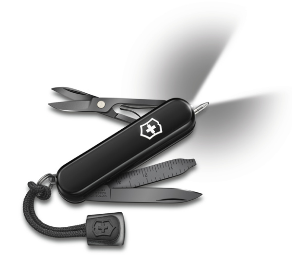 Нож-брелок VICTORINOX Signature Lite Onyx Black 0.6226.31P