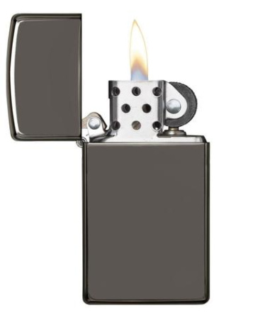 Зажигалка ZIPPO Slim® с покрытием Black Ice ® 20492