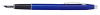 Перьевая ручка Cross Classic Century Translucent Blue Lacquer AT0086-112FS