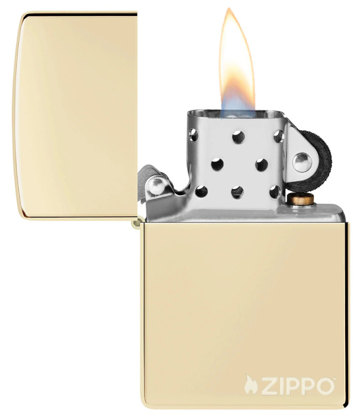 Зажигалка ZIPPO Logo с покрытием Champagne 46682ZL