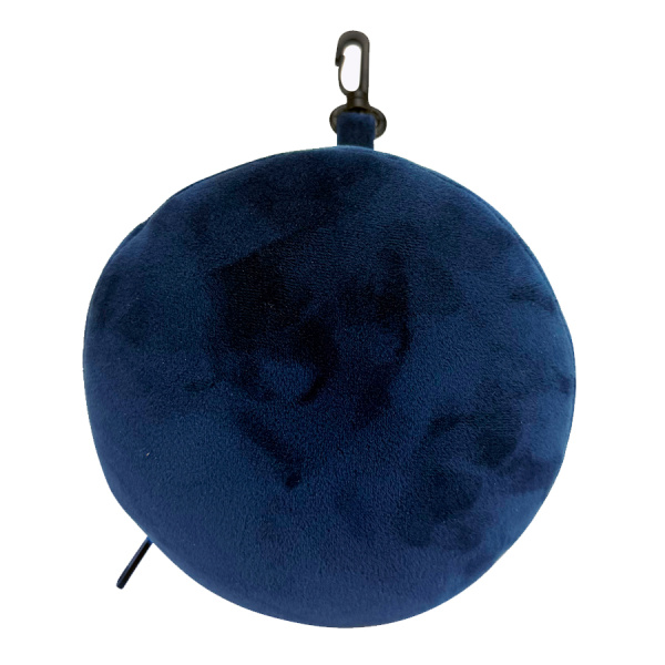 Подушка-маска для путешествий Mask, тёмно-синяя