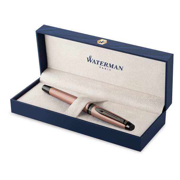 Ручка-роллер Waterman Expert DeLuxe - Metallic Rose Gold RT