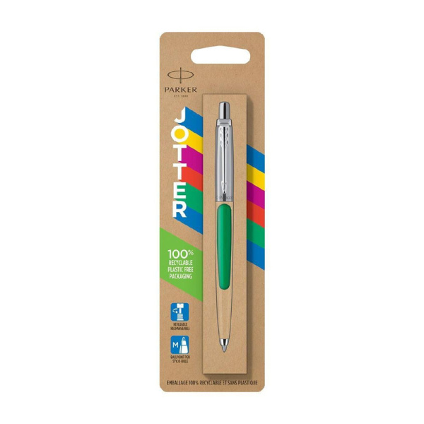 Ручка шариковая Parker Jotter Color - Green, M