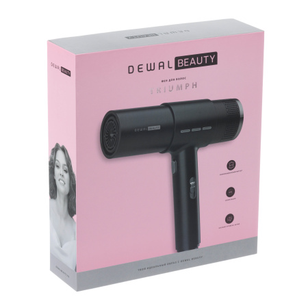 Фен DEWAL BEAUTY Triumph HDB1010-Black