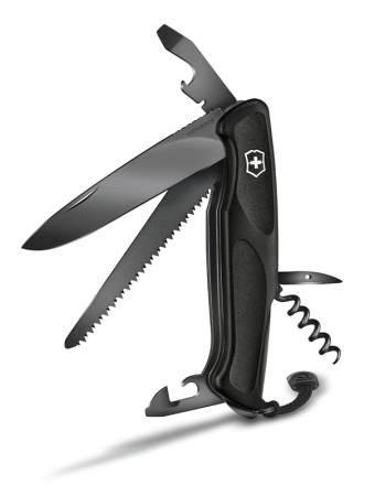Нож перочинный VICTORINOX RangerGrip 55 Onyx Black 0.9563.C31P