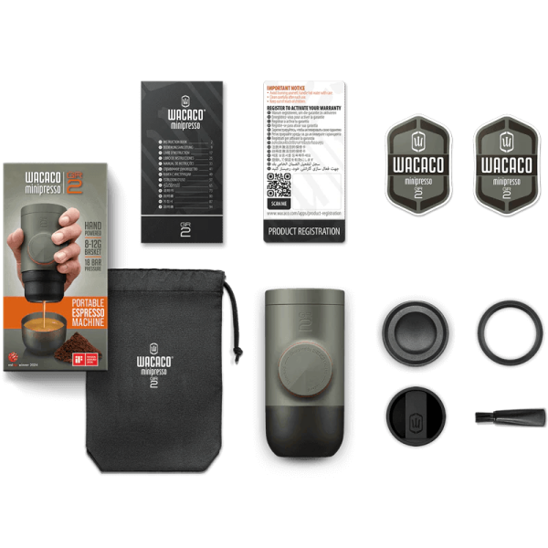 Портативная эспрессо машина Minipresso GR2 + КЕЙС