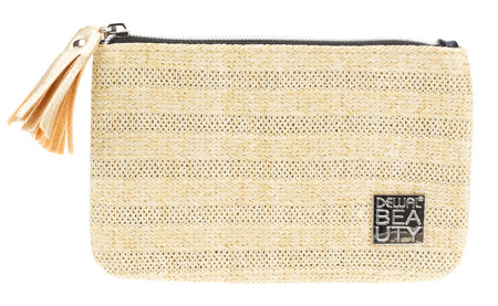 Косметичка Dewal Beauty серия "Рогожка" BG-30