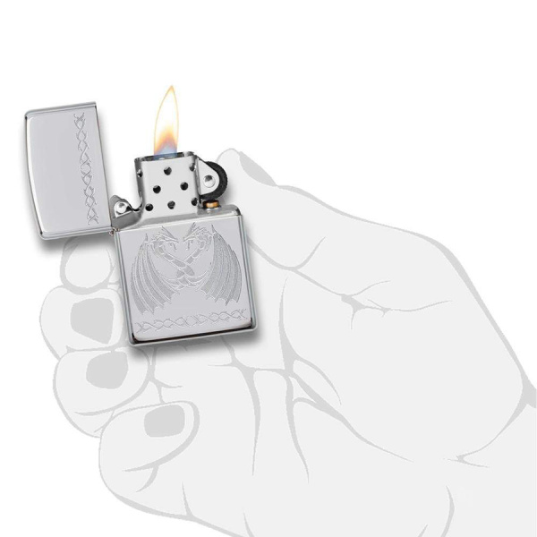 Зажигалка Zippo Dancing Dragons