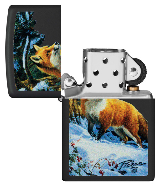 Зажигалка ZIPPO Linda Picken с покрытием Black Matte 48596