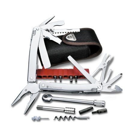 Мультитул VICTORINOX SwissTool Spirit XC Plus Ratchet в нейлоновом чехле