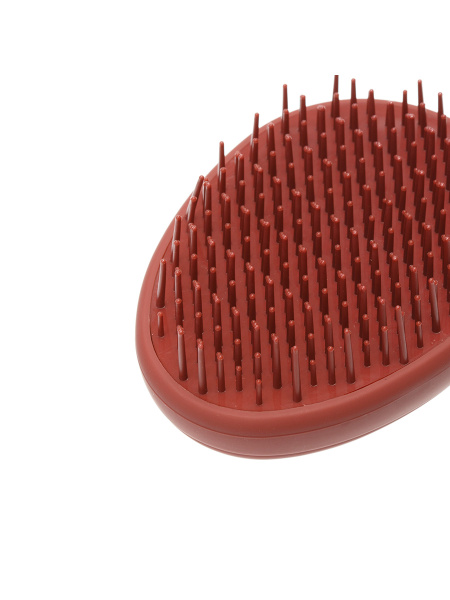 Щетка массажная Dewal Beauty серия"Прованс"с  пластиковым штифтом DBPR4Brown