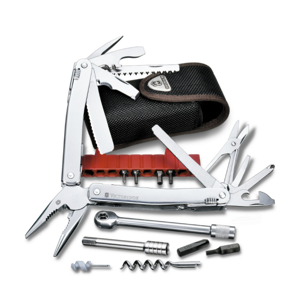 Мультитул VICTORINOX SwissTool Spirit XC Plus Ratchet в нейлоновом чехле