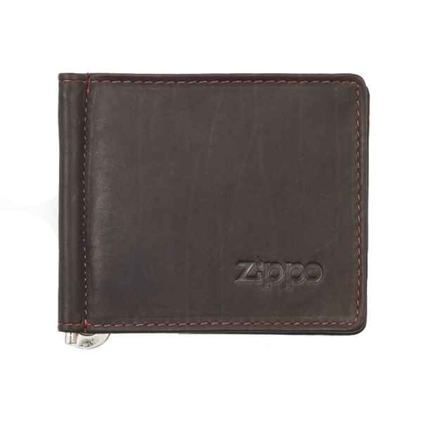 Зажим для денег Zippo, коричневый