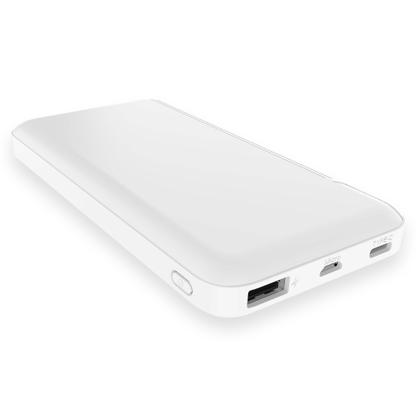 Внешний аккумулятор Optima, 10000 Mah, белый