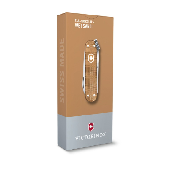 Нож-брелок Classic SD Alox Colors Wet Sand VICTORINOX
