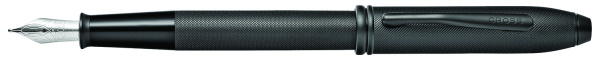 Перьевая ручка Cross Townsend Black Micro Knurl AT0046-62MS
