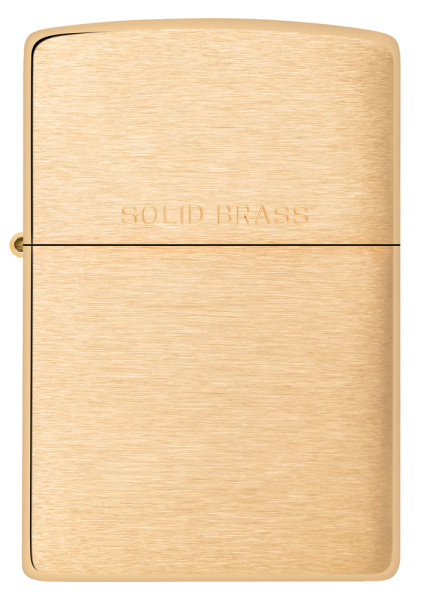 Зажигалка ZIPPO с покрытием Brushed Brass 204