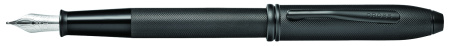 Перьевая ручка Cross Townsend Black Micro Knurl AT0046-62FS