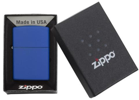 Зажигалка Zippo Classic Royal Blue Matte